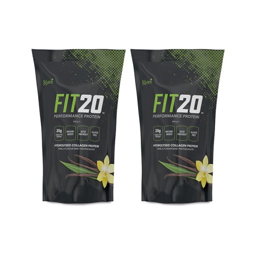 💪 FIT20 2-Pack | Dubbele Eiwitkracht voor Spierherstel & Prestatie